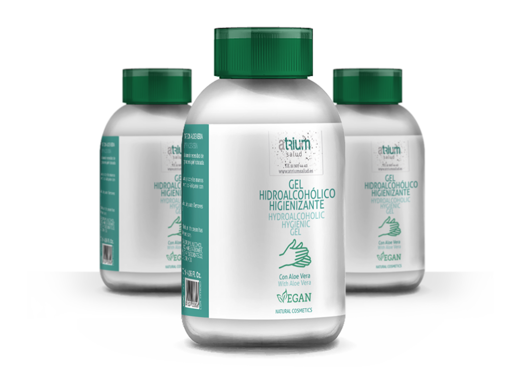 Bote gel desinfectante Atrium gel