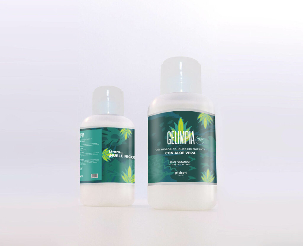 GEL HIDROALCOHÓLICO GELIMPIA