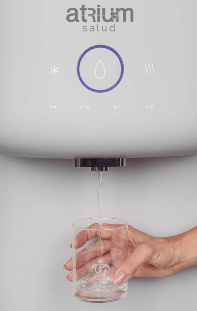 atrium polar agua libre de plasticos